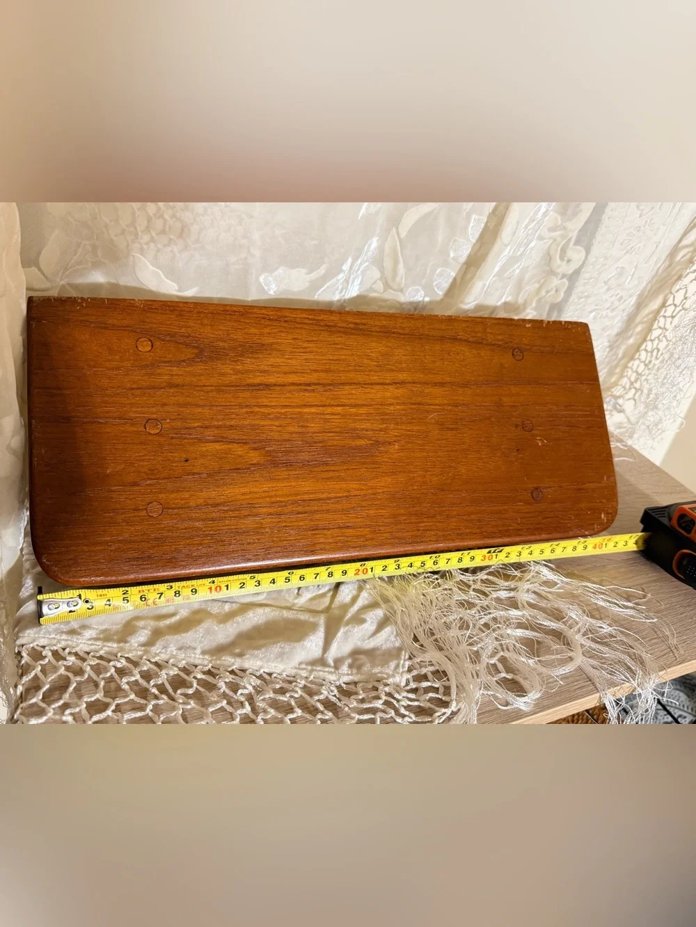 Cottagecore Wooden Wall Shelf